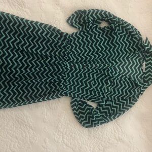 Speechless medium chevron dress